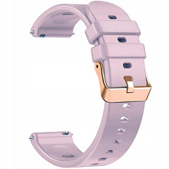 PASEK SILIKONOWY DO SMARTWATCHA ZEGARKA FIOLETOWY LILA 20 MM UNIWERSLANY