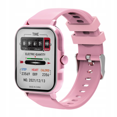 SMARTWATCH ZEGAREK DAMSKI POLSKIE MENU ROZMOWY POWIADOMIENIA PULS SPORT