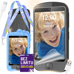 TELEFON DLA DZIECI ROZMOWY GRY ZEGAREK APARAT KAMERA LATARKA MUZYKA