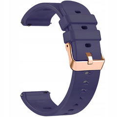 PASEK SILIKONOWY DO SMARTWATCHA ZEGARKA GRANATOWY 20 MM UNIWERSLANY