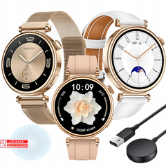 SMARTWATCH DAMSKI ZEGAREK ROZMOWY POWIADOMIENIA SPORT ZDROWIE POLSKIE MENU