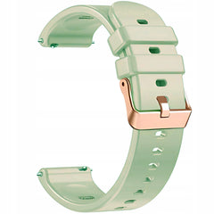 PASEK SILIKONOWY DO SMARTWATCHA ZEGARKA MIĘTOWY PISTACJOWY 20 MM UNIWERSAL