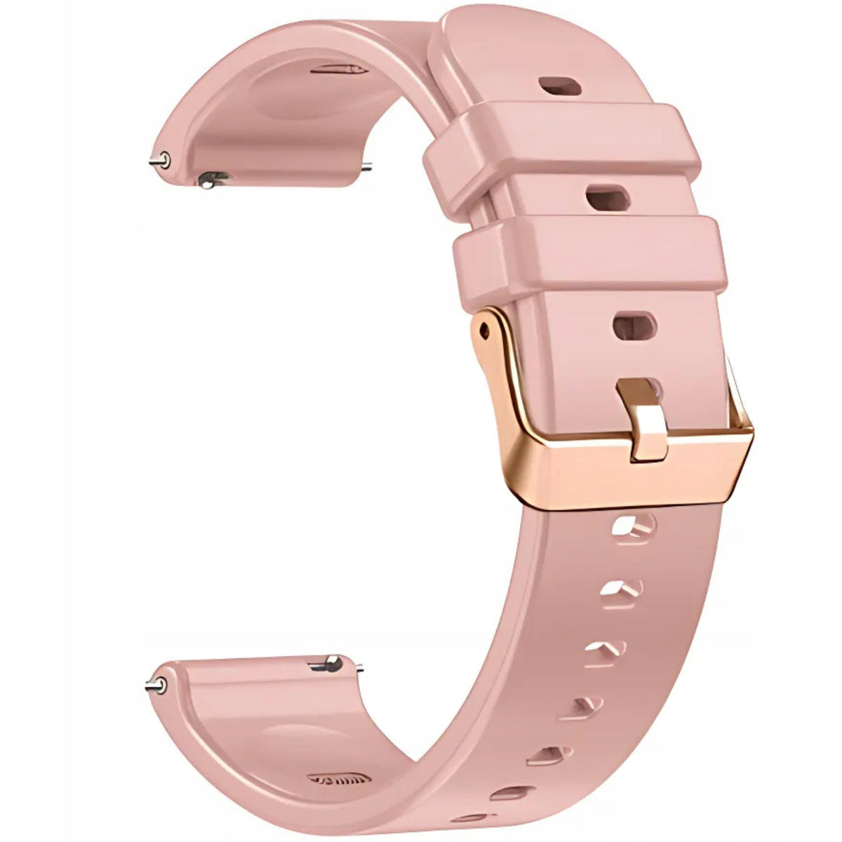 PASEK SILIKONOWY DO SMARTWATCHA ZEGARKA RÓŻOWY 20 MM UNIWERSLANY