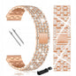 BRANSOLETKA PASEK OPASKA DO SMARTWATCHA CYRKONIE 18MM CRYSTAL