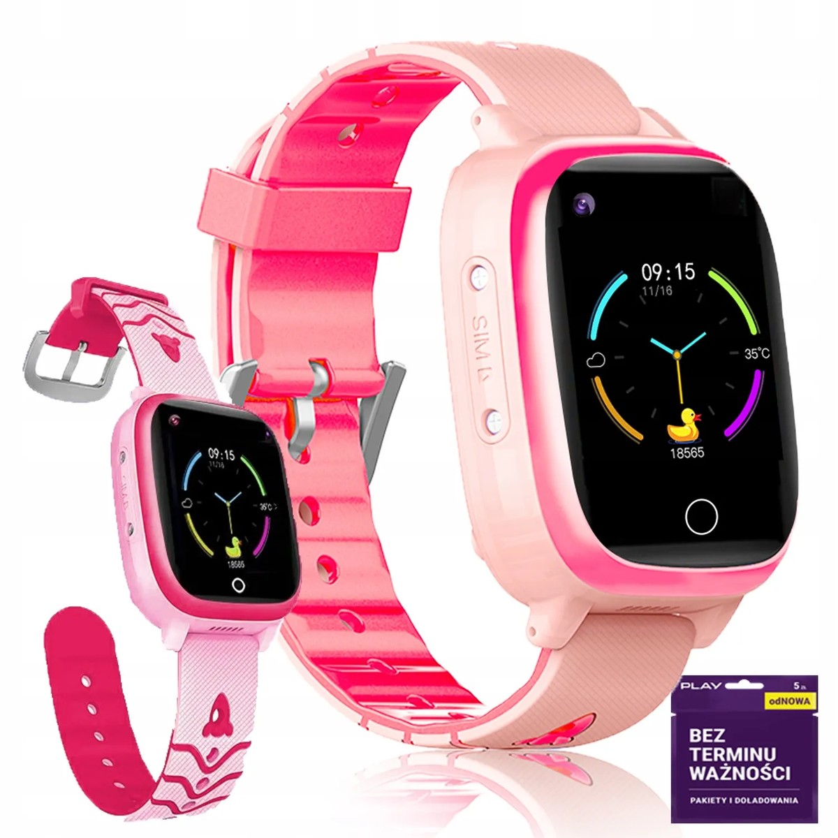 SMARTWATCH DLA DZIECI ZEGAREK APARAT GPS SIM