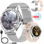 SMARTWATCH ZEGAREK DAMSKI ROZMOWY POWIADOMIENIA ZDROWIE SPORT PULS